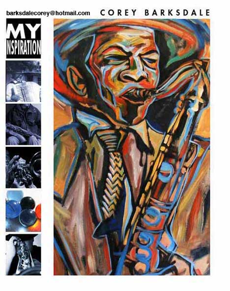 Jazz Man Jazz Painting Jazz Art Jazz Artist Fine Art