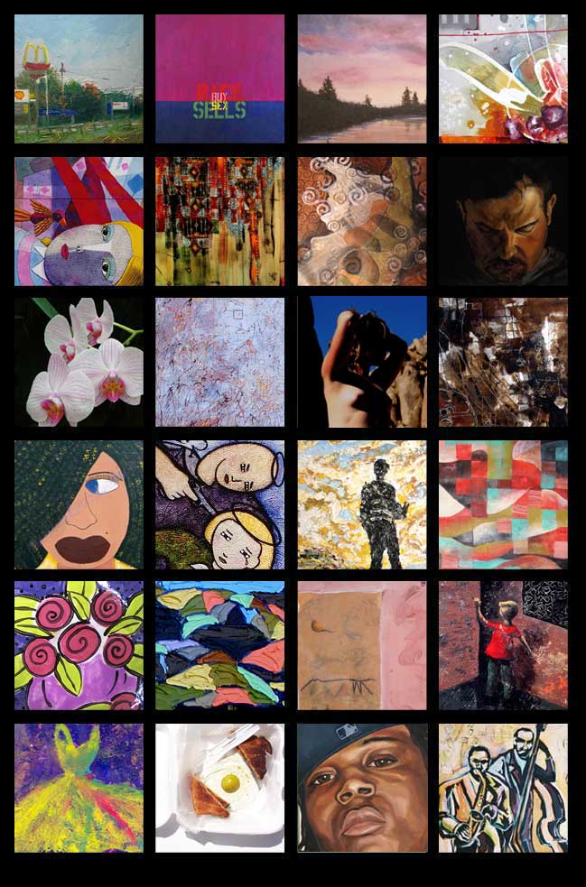 Abstract Folk Art Sureal Art Atlanta Georgia Arts Center Abstract Expressionism Geometric Art Floral Figurative Artsit