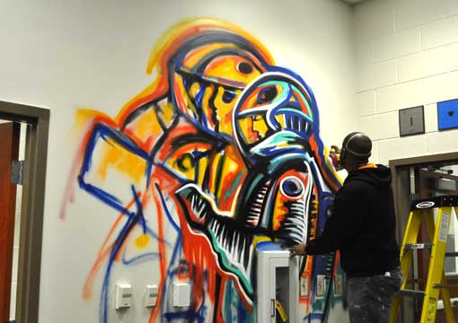 Commission A Mural, Atlanta Mural Artist, Atlanta Mural Painting, African American Mural, Atlanta Art Mural, Artist Painting Fine, Mural Wall Art, Art Mural Art Artist, Buckhead Georgia Mural, Artist Paintings, Ben Hill Mural, Painting Atlanta Art Center, Wonderroot Atlanta, Paint Big Mural Project