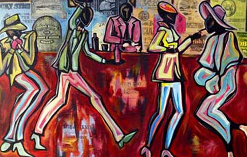 African American Mural Painter American Artist Corey Barksdale