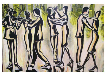 dizzy jazz art merican jazz art paintings new orlean fine jazz art artist