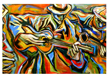 dizzy jazz art merican jazz art paintings new orlean fine jazz art artist