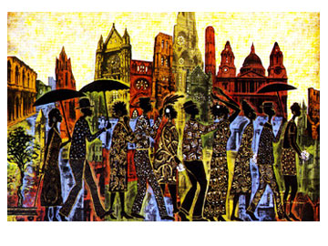 Exodus New Orleans Art Print Canvas Giclee Art