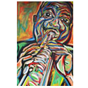 Jazz Art jazz artist colorful fine art jazz artist painting jazz fine art atlanta art