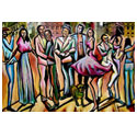Hendersonville North Carolina Art Raleigh Art Jazz Music in Atlanta, ChurchHill Grounds Jazz Art Jazz Paintings jazz creations jazz artist colorful jazz art atlanta art jazz