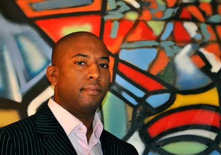 Corey Barksdale Atlanta Artist Mural artist Corey Barksdale was born in