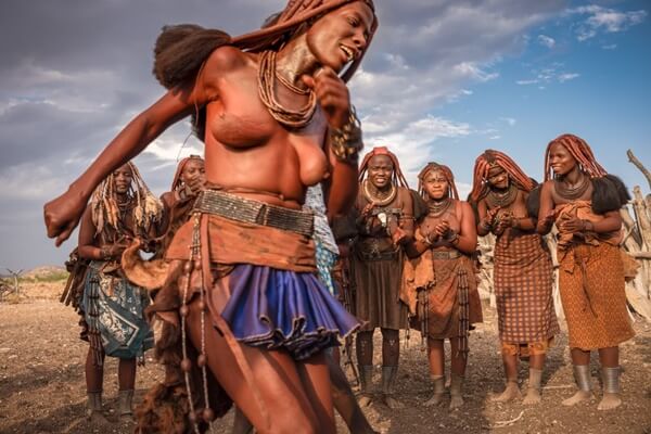 Himba African Tribe - Corey Barksdale Graphics artwork by Corey Barksdale