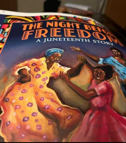 Night Before Freedom Book Illustration Corey Barksdale