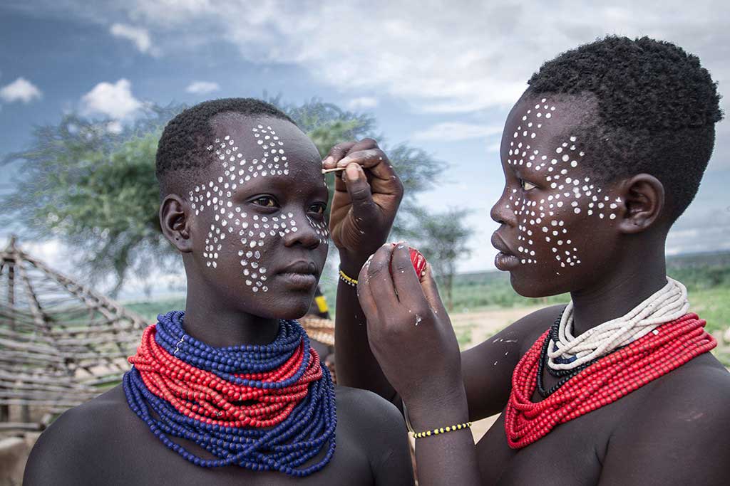 African tribal make-up: What's behind the face paint?