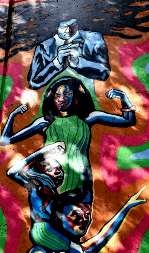 Atlanta artist Corey Barksdale's art creations