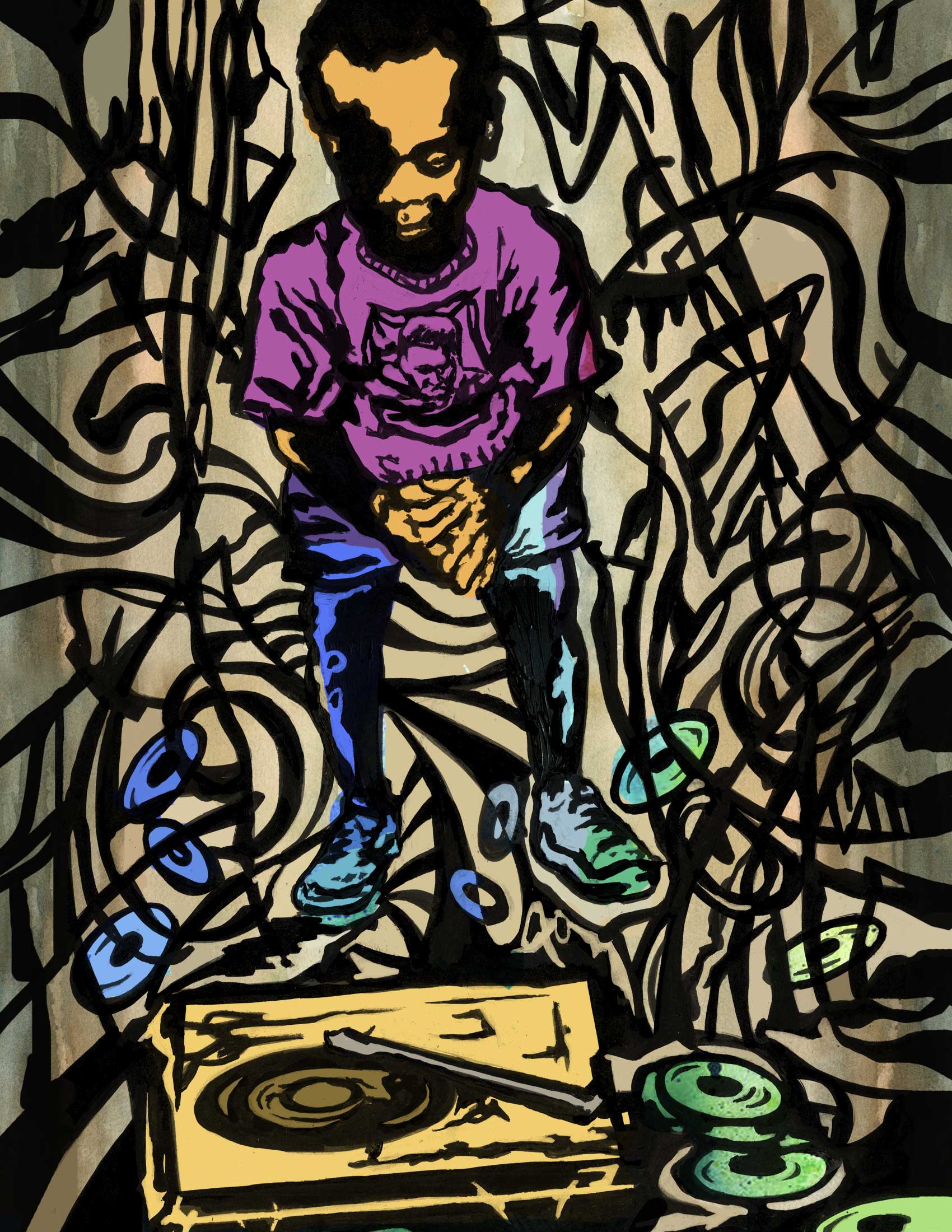 🎨 Corey Barksdale: Painting Atlanta’s Story in Color artwork by Corey Barksdale
