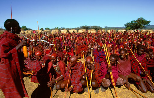 African Ceremonies artwork by Corey Barksdale