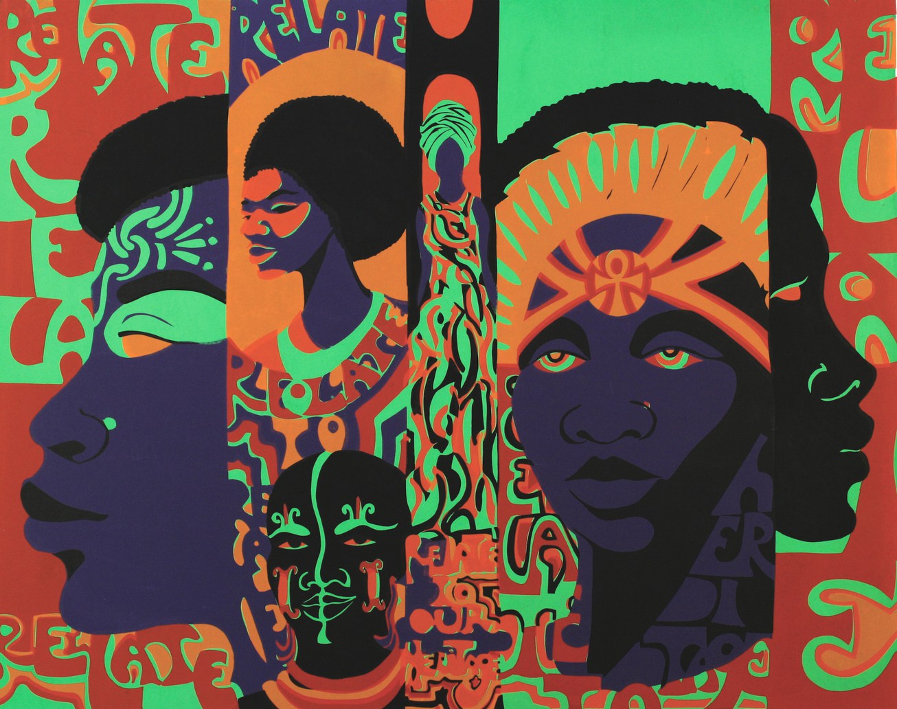 African-American Visual Artists from Civil Rights Era Corey Barksdale Graphics artwork by Corey Barksdale