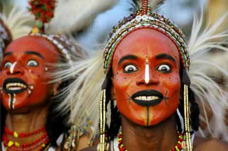 African Ritual artwork by Corey Barksdale