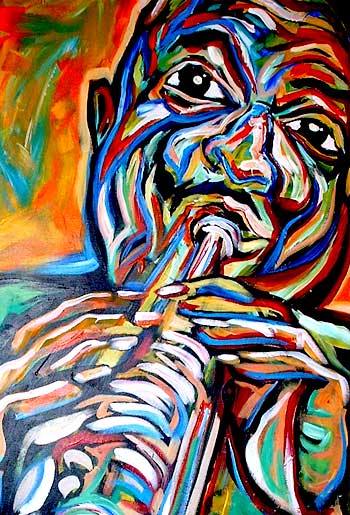 African American Visual Art Paintings Corey Barksdale Graphics artwork by Corey Barksdale