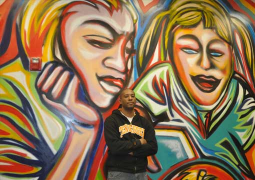 Mural Wall Art - Corey Barksdale Graphics artwork by Corey Barksdale