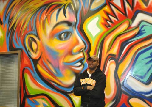 Mural Wall Art - Corey Barksdale Graphics artwork by Corey Barksdale