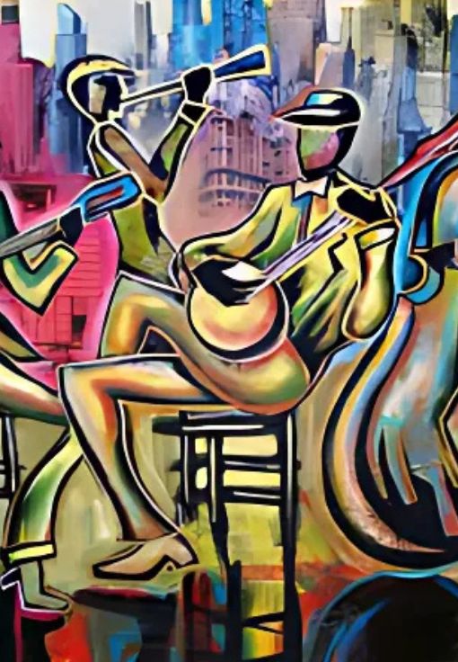 Chicano Murals in America artwork by Corey Barksdale