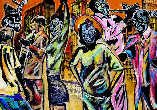 African American Art and Postmodernism Barksdale Graphics artwork by Corey Barksdale