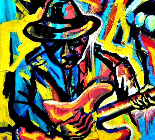 African American jazz art in Atlanta Georgia 