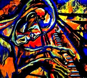 African American jazz art in Atlanta Georgia 