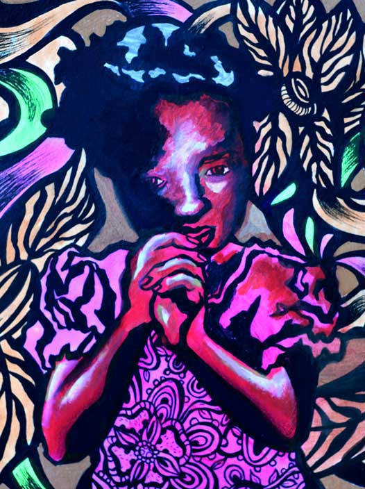 African American Art Black Girl - African American Art Gallery - ATLANTA, GEORGIA