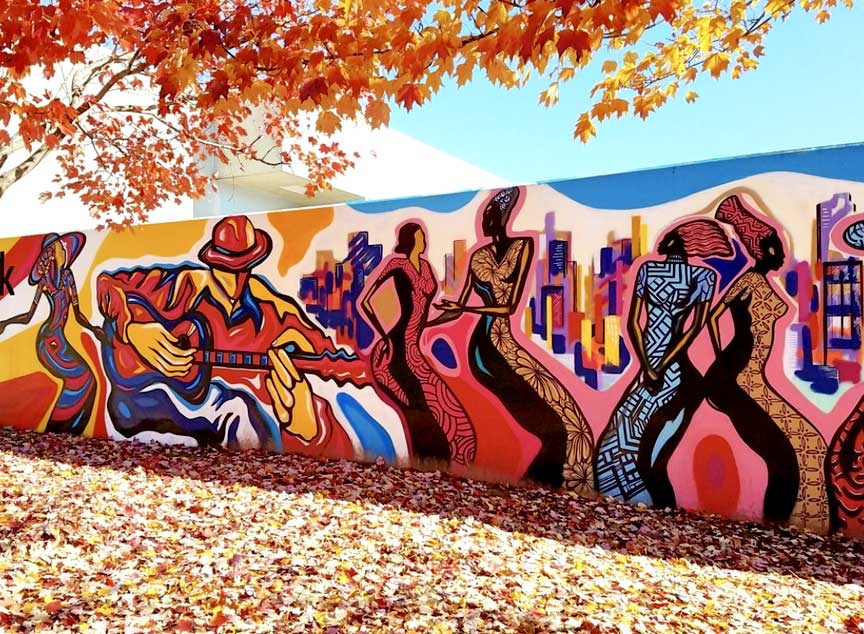 african american mural artist