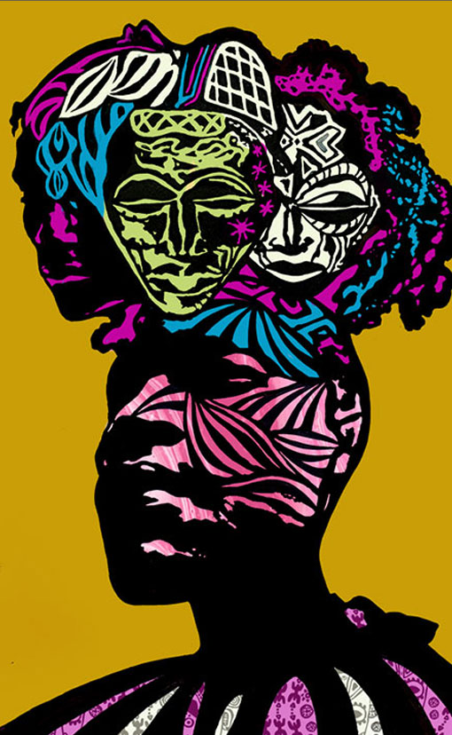 Zulu people refer to themselves as 'the people of the heavens Corey Barksdale Graphics artwork by Corey Barksdale