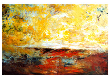 Original landscape painting by Corey Barksdale
