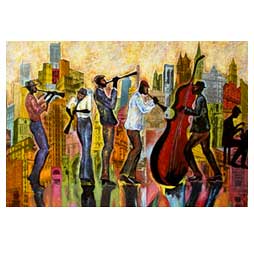Atlanta Art Gallery Jazz Reflections