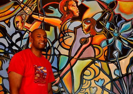 Famous Black Artist Corey Baksdale Black Art Gallery