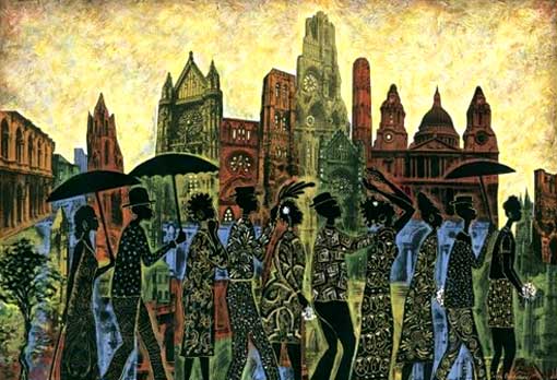 Black Muralist Art Painting African American Art Gallery