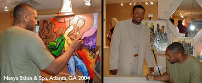 Atlanta Art Galleries Fine Art Collector, Art Event Performance, Atlanta Performing Arts Events, Atlanta Gallery Artist Paintings, African American Performance Artist, Atlanta Performs