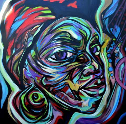 African American Art Collectors artwork by Corey Barksdale