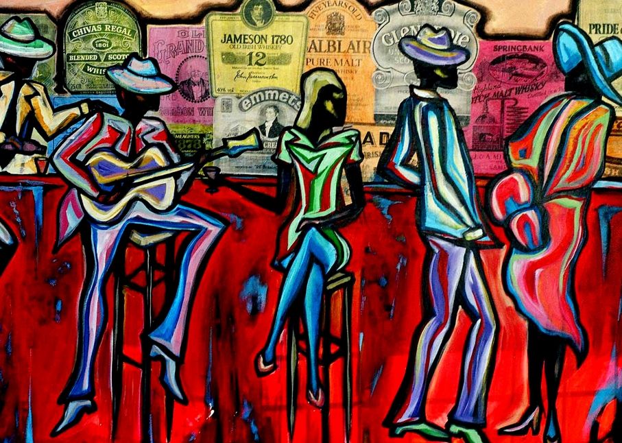 African American Art Masters artwork by Corey Barksdale