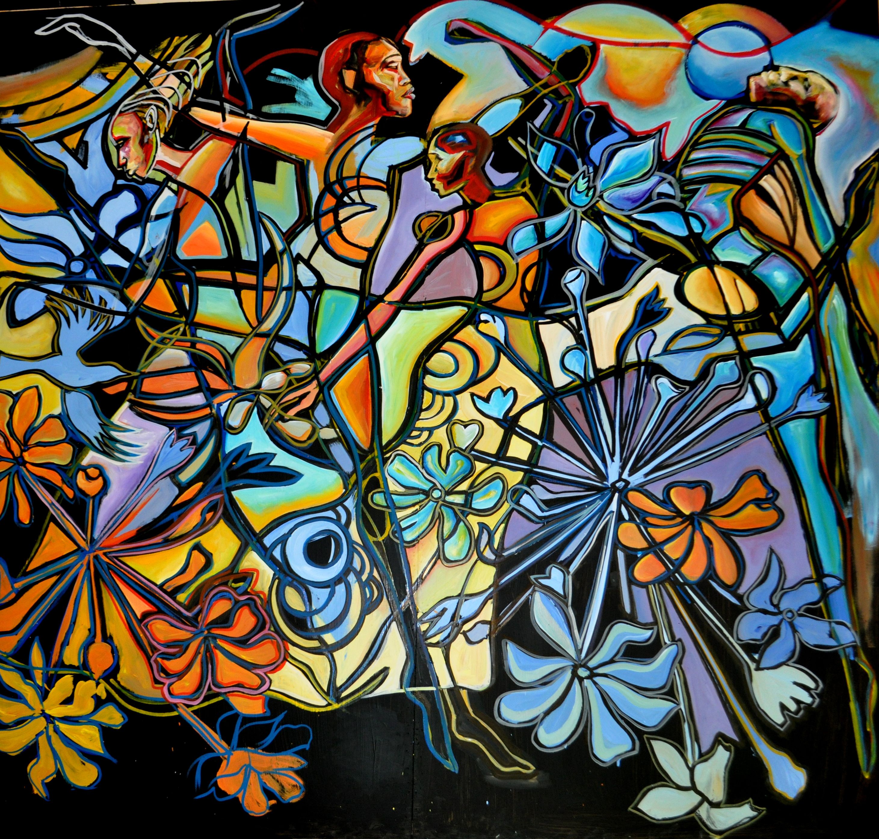 Abstract Expressionism artwork by Corey Barksdale