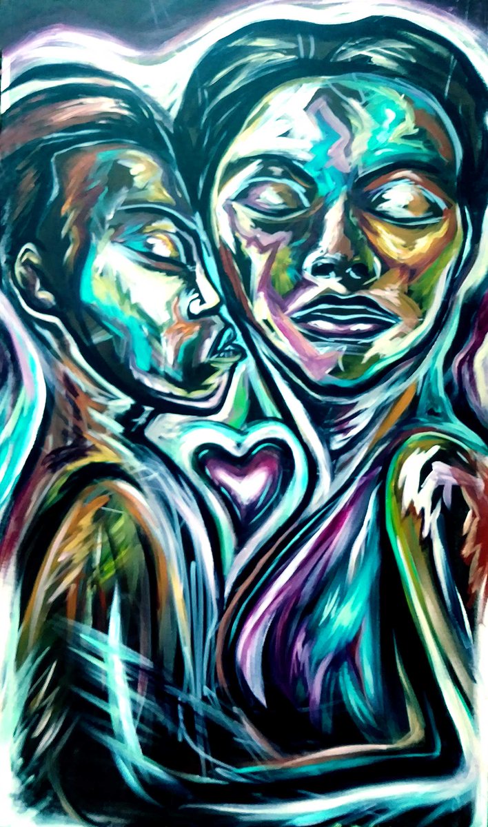 Ethnic Love Art artwork by Corey Barksdale