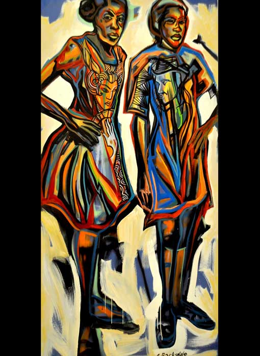 african-american-visual-artist-paintings artwork by Corey Barksdale