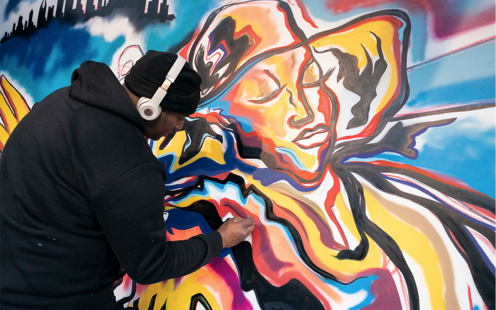 african-american-visual-artist-paintings artwork by Corey Barksdale