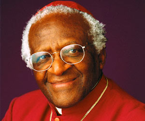 Desmond Tutu African Hero Corey Barksdale Graphics artwork by Corey Barksdale